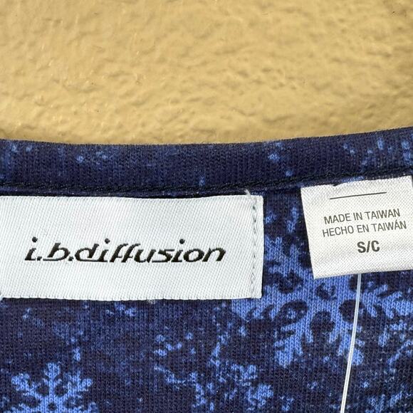 Vintage IB Diffusion Sears Christmas Winter Shirt Womens S NWT - Picture 4 of 12